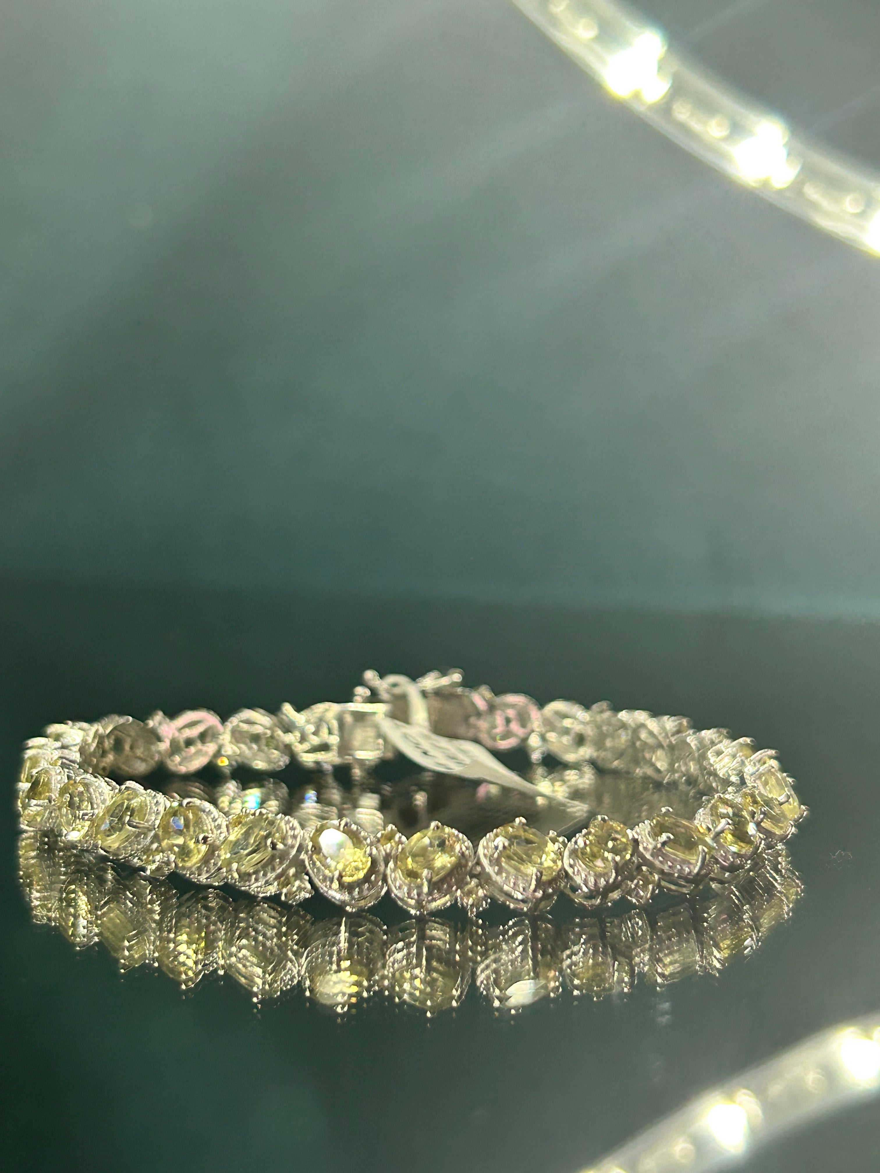 Yellow Apatite and Yellow Sapphire
