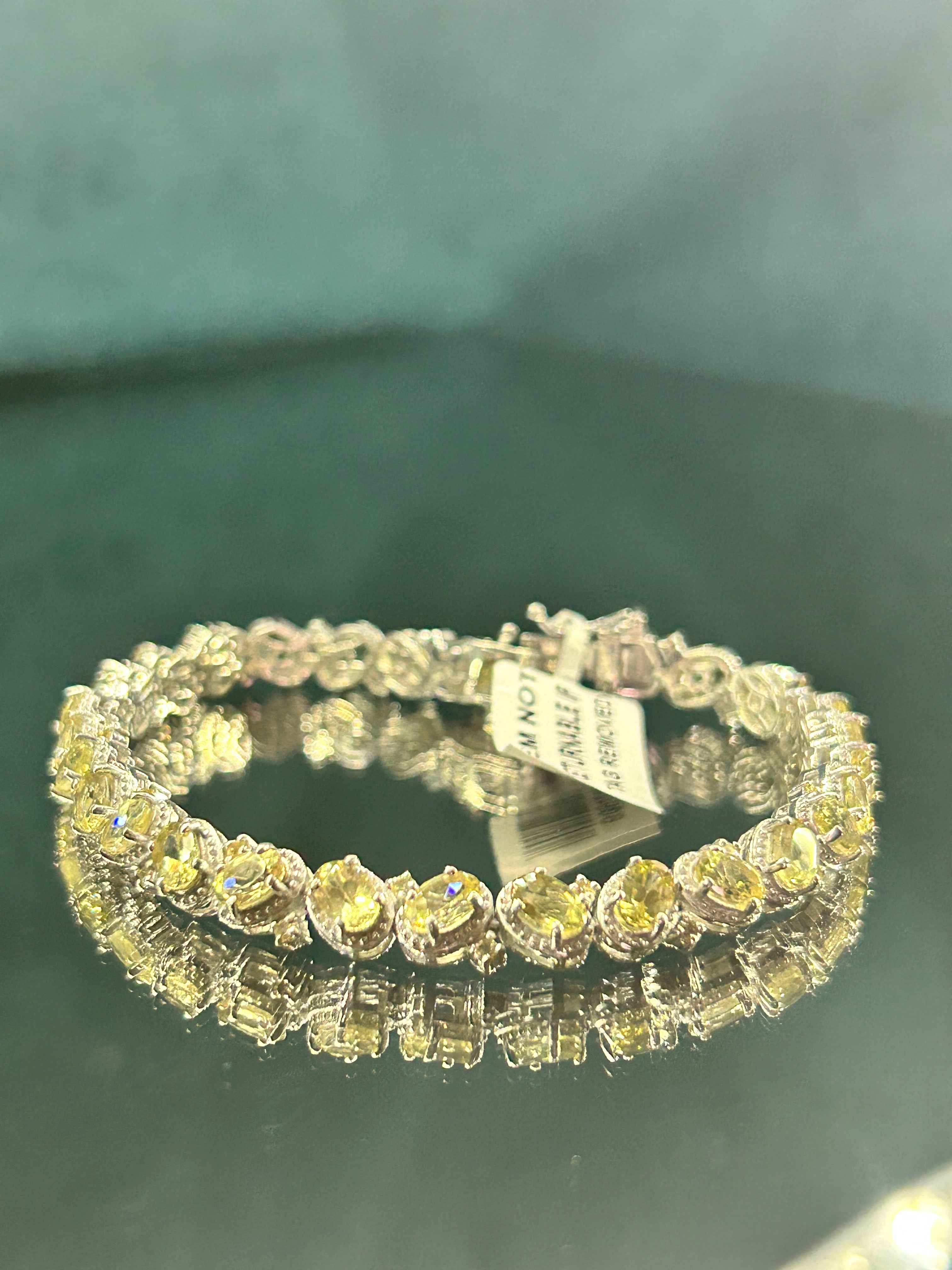 Yellow Apatite and Yellow Sapphire